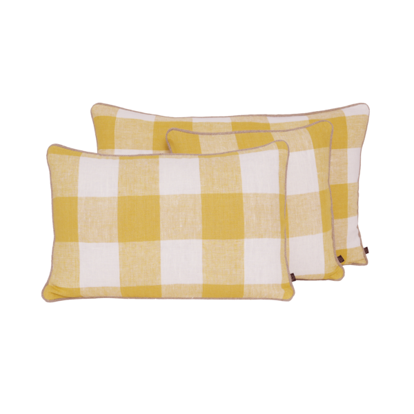 Palma Housse Coussin Paille 40*60