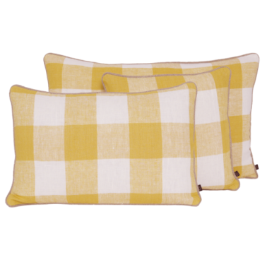 Palma Housse Coussin Paille 40*60