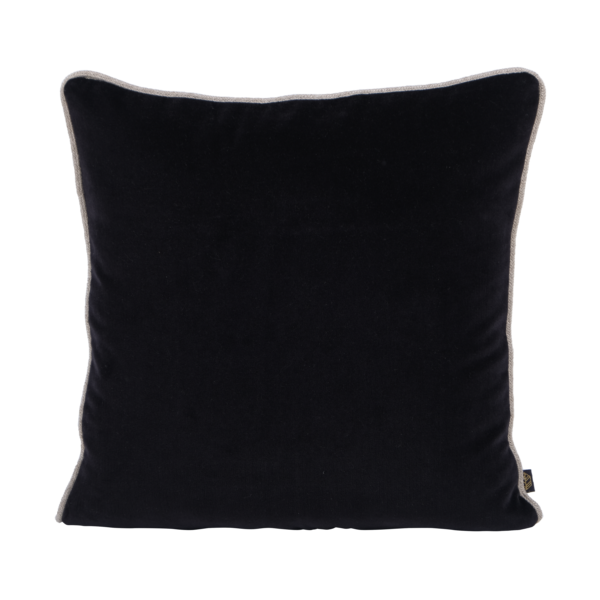 New Delhi Housse Coussin Noir 45*45