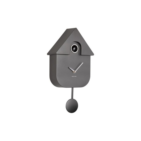 Horloge à pendule Coucou Moderne - Dark Grey