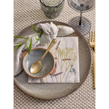 Sirri Serviette Nature - Lot de 20
