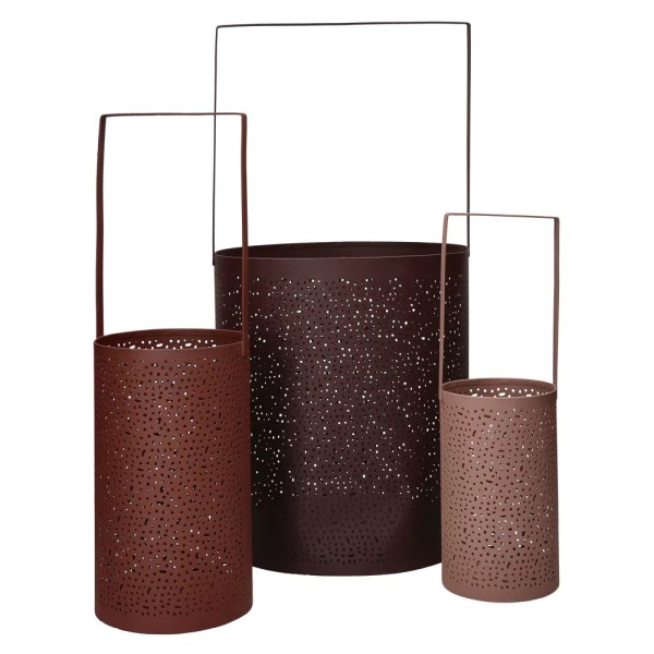 Gravel Set/3 Lanternes