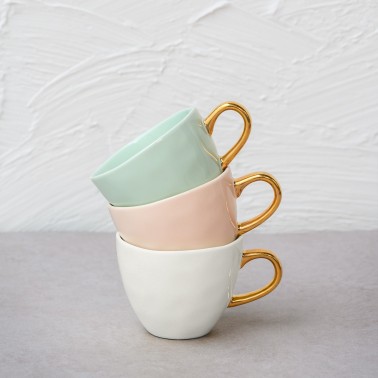 Good Morning Cup Coffee Céladon