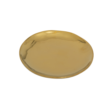 Good Morning Plate Gold