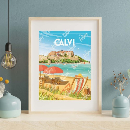 Affiche Calvi