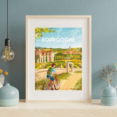 Affiche La Bourgogne