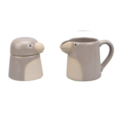 Set de Pot à Lait et Sucrier Assortis naturel