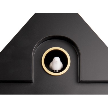 Horloge à pendule Coucou Moderne - Noir