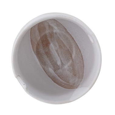 Lotus Bol Blanc Grès