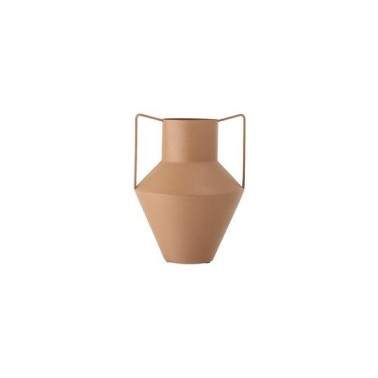 Lola Vase Brun Métal