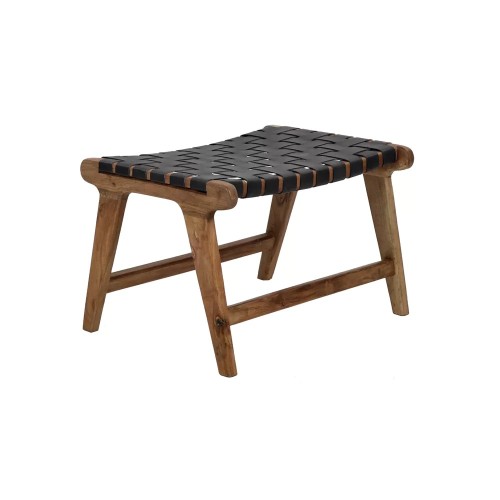 Aosta Tabouret Cuir de Buffle