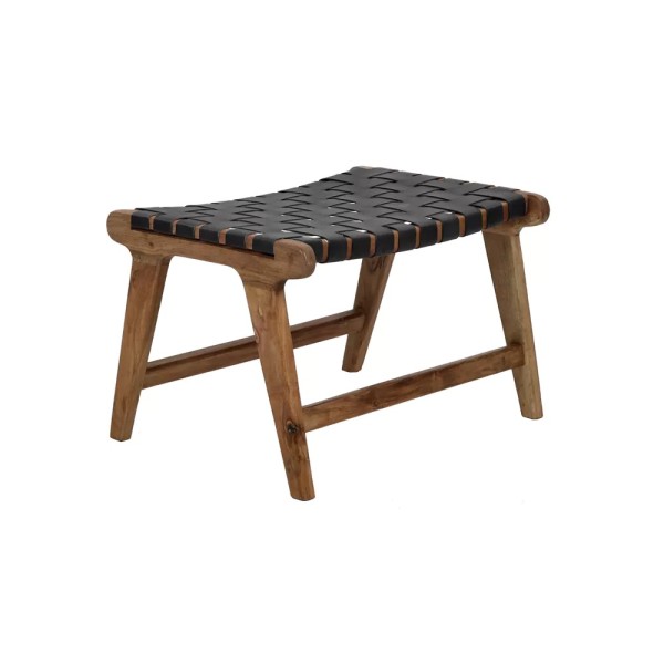 Aosta Tabouret Cuir de Buffle