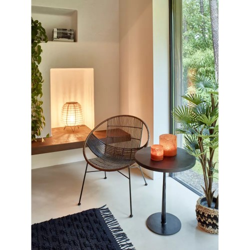 Citrien Photophore/Vase Orange