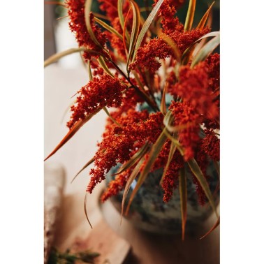 Plandai Fleur artificielle safran