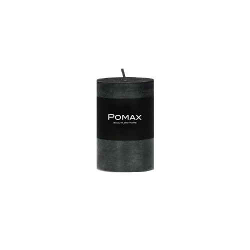 Bougie noire D5*H8 cm