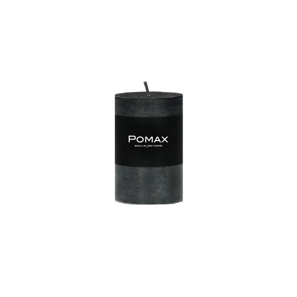 Bougie noire D5*H8 cm
