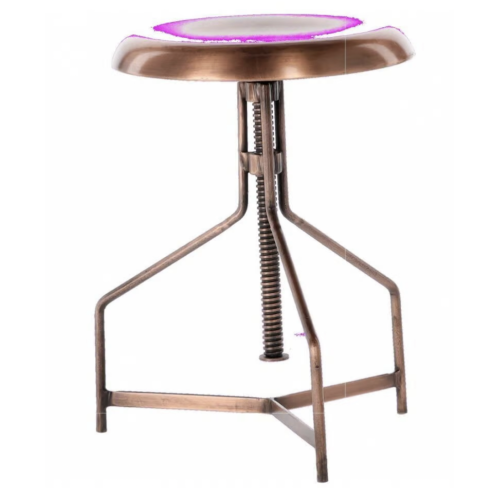 Tabouret Piano Cuivré