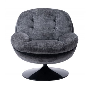 Fauteuil Memento Gris, Pied Noir