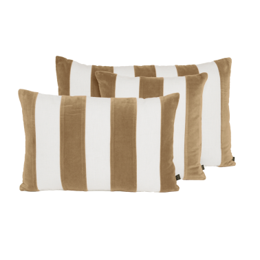 Perth Housse De Coussin Tabac 45*45cm