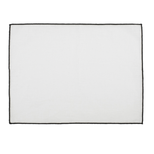 Borgo Set De Table Blanc