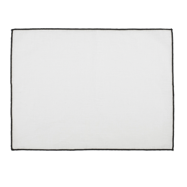 Borgo Set De Table Blanc