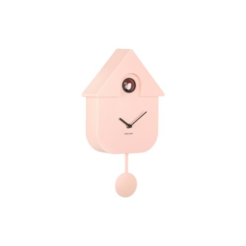 Horloge à pendule Coucou Moderne - Soft Pink