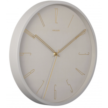 Horloge Belle Warm Gris
