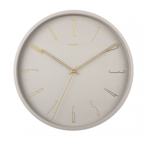 Horloge Belle Warm Gris