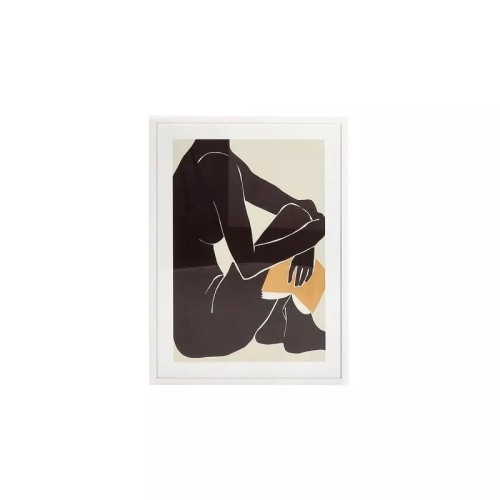 Senta Toile Encadrée Avec Verre