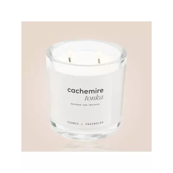 Bougie Iconic Cachemire Tonka 320g
