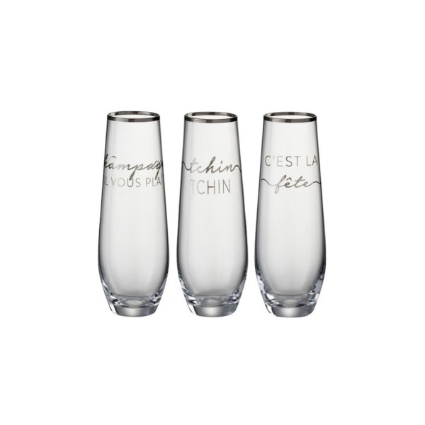 Verre Texte Français