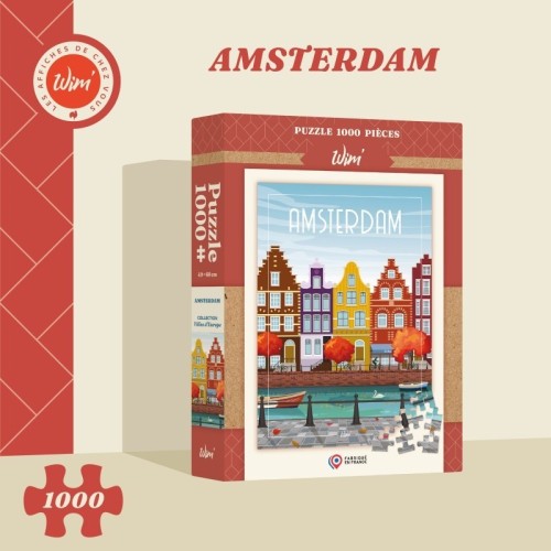 Puzzle 1000 pièces Amsterdam