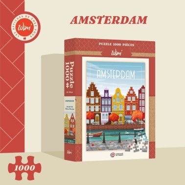 Puzzle 1000 pièces Amsterdam