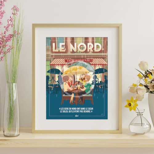 Affiche Le Nord "C'est le Nord"