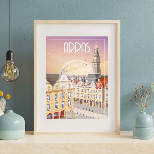 Affiche Arras "Toi, toi, mon toit."