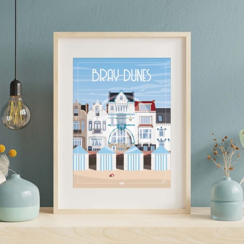 Affiche Bray-Dunes