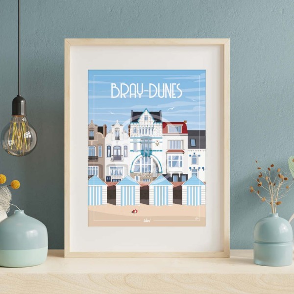 Affiche Bray-Dunes