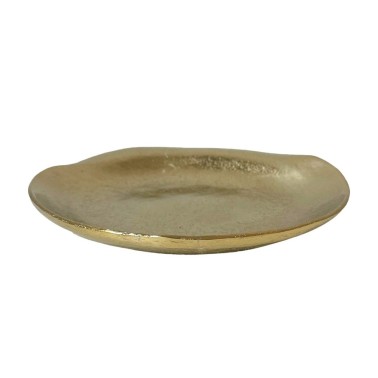 Coupelle Juliette rond doré GM