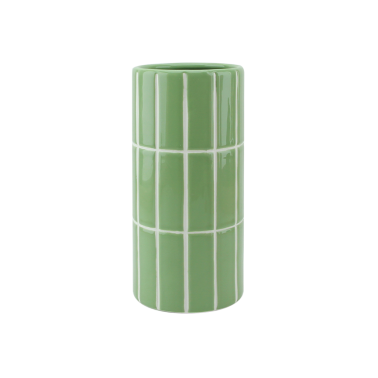 Vase carrelage matcha