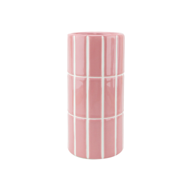 Vase carrelage rose