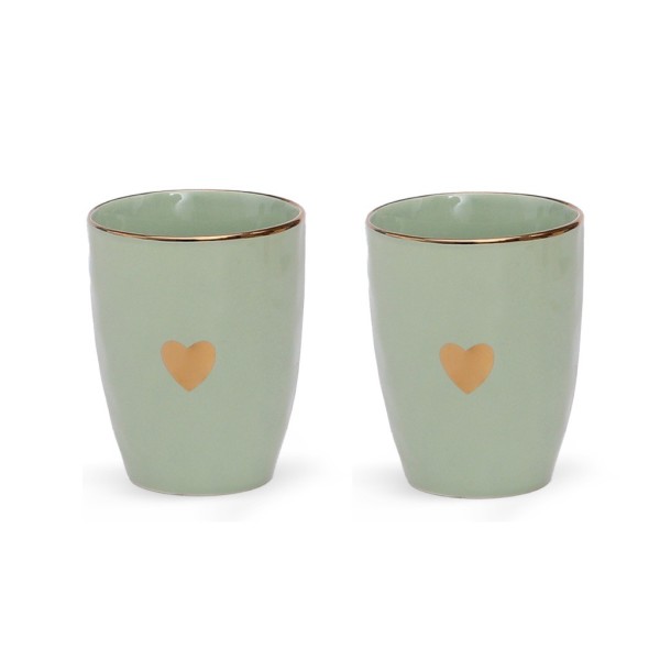 Set de 2 gobelets matins câlins matcha