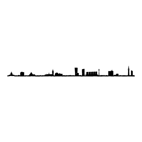 Lille - The Line noir 50 cm