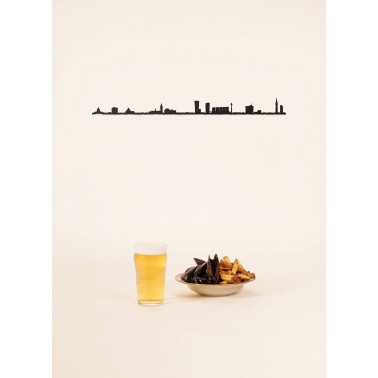 Lille - The Line noir 50 cm