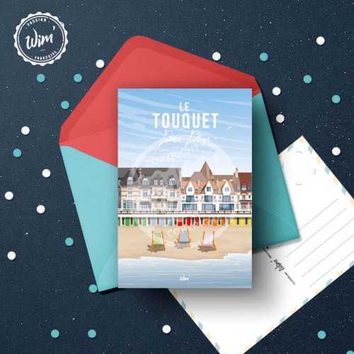 Carte postale Le Touquet "Paris-Plage"