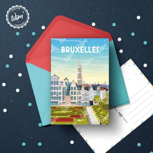 Carte postale Bruxelles