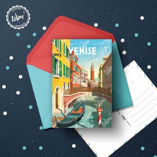 Carte postale Venise