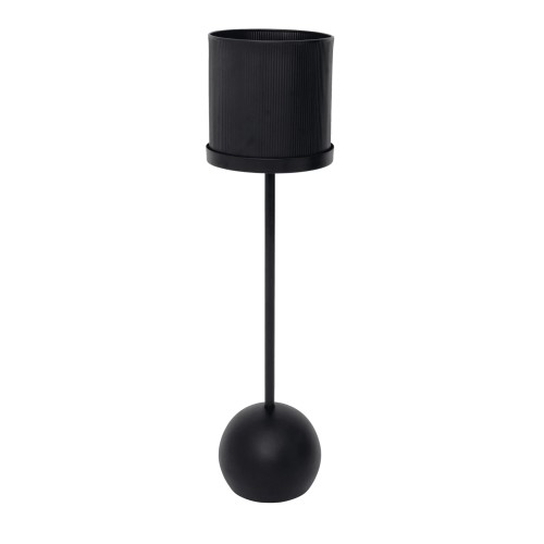 Support De Plante Noir