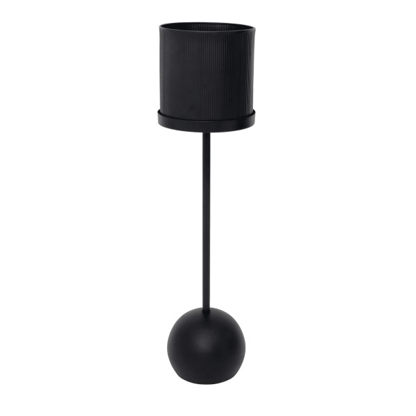 Support De Plante Noir