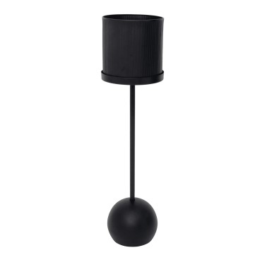 Support De Plante Noir