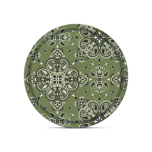 Plateau bandana kaki